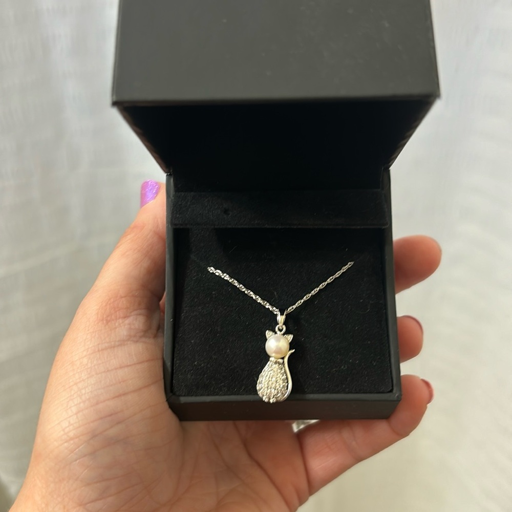 Zales Cat Pendant